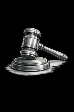 Auction gavel icon representing charity fundraisers where live artwork is auctioned to support nonprofit events