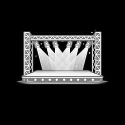 icon representing large scale live art installations for events and festivals