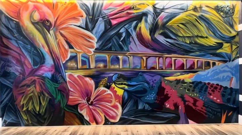 Waterfront Stuart Mural