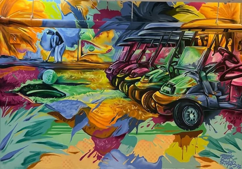 Mural at Admirals Cove