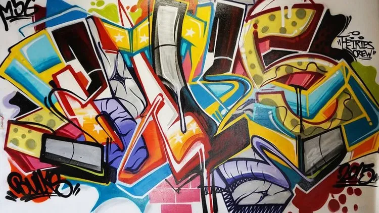 Wildstyle graffiti piece by Bulk Styles — Palm Beach Post